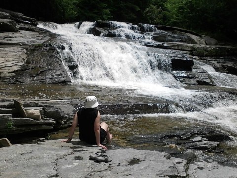 This Tiered Waterfall And Swimming Hole In Massachusetts Must Be On Your Summer Bucket List