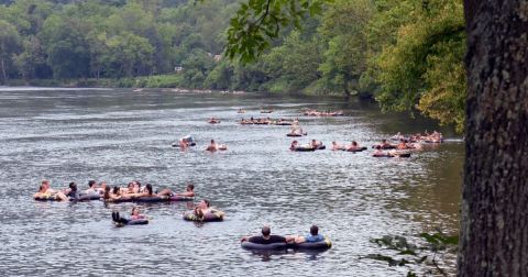 8 Lazy Rivers Around Washington DC That Are Perfect For Tubing On A Summer’s Day