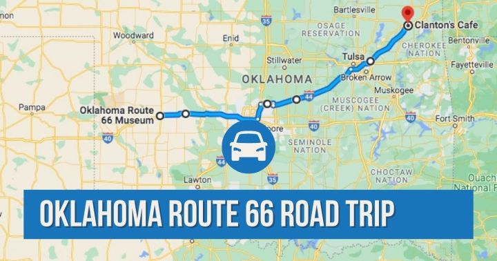 route 66 oklahoma trip