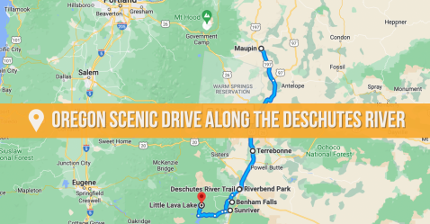 Follow The Deschutes River Along This Scenic Drive Through Oregon