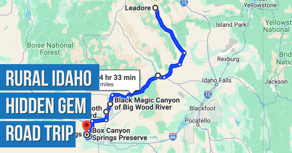 Lost River Road to Blaze Canyon, Idaho : Off-Road Map, Guide, and Tips
