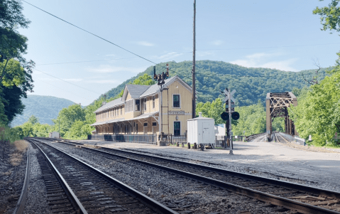 Abandoned And Frozen In Time, Explore The Ghost Town Of Thurmond, West Virginia