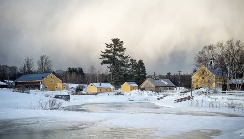 Walk Through A Winter Wonderland Of Snow This Holiday Season At The Remick Farm Ice Harvest and Winter Carnival In New Hampshire