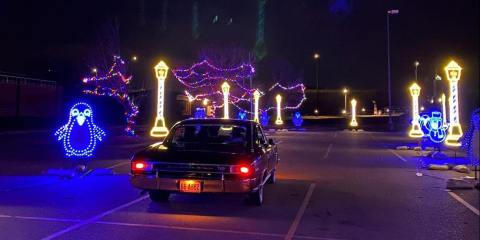 The Nebraska Christmas Lights Show Is One Of Nebraska's Biggest, Brightest, And Most Dazzling Drive-Thru Light Displays