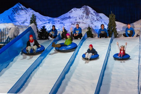 Go Indoor Snow Tubing, Ride Ice Bumper Cars, Then Stay In A Christmas-Themed Hotel For A Holly Jolly Maryland Adventure