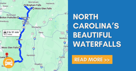 North Carolina's Scenic Waterfall Loop Will Take You To 11 Different Waterfalls