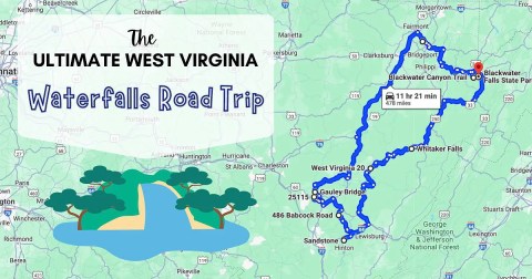 The Ultimate West Virginia Waterfalls Road Trip Is Right Here – And You’ll Want To Do It