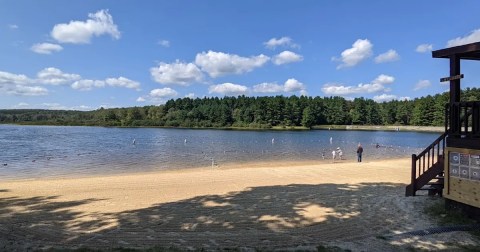 There's A Lake Hiding In A Maryland Forest Where You Can Camp Year-Round