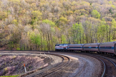 Ride The Amtrak Through The Pennsylvania Countryside For Around $40 One Way