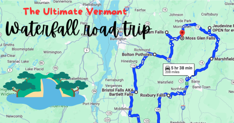 The Ultimate Vermont Waterfall Road Trip Is Right Here – And You’ll Want To Do It