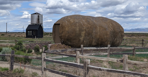 Spend The Night In An Airbnb That's Inside A Potato Right Here In Idaho
