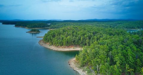 Pick An Island For A One-Of-A-Kind Camping Experience In Arkansas