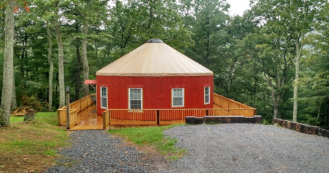 Go Glamping At These 5 Campgrounds In Virginia With Yurts For An Unforgettable Adventure