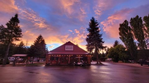 The Most Epic Resort Campground In Montana Is An Outdoor Playground With A Pool, Pickle Ball Court, Game Room, Lake, And More