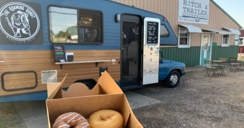You Can't Help But Smile When You Grab Breakfast From The Roaming Donut, An Ohio Bakery On Wheels