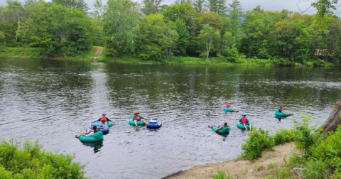 9 Lazy Rivers In Maine That Are Perfect For Tubing On A Summer’s Day