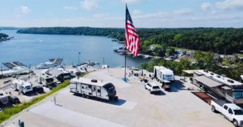 With A Swimming Pool, Slides, And A Dog Park, This RV Campground In Missouri Is A Dream Come True