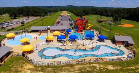 This Hidden Water Park With 3 Giant Slides And A Lazy River In Alabama Is A Stellar Summer Adventure