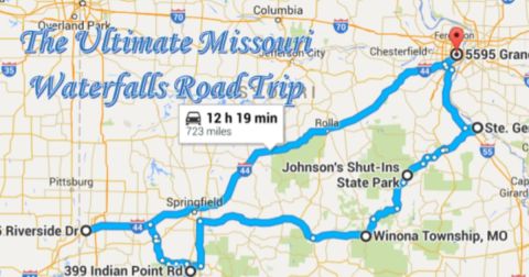 The Ultimate Missouri Waterfall Road Trip Will Take You To 7 Scenic Spots In The State