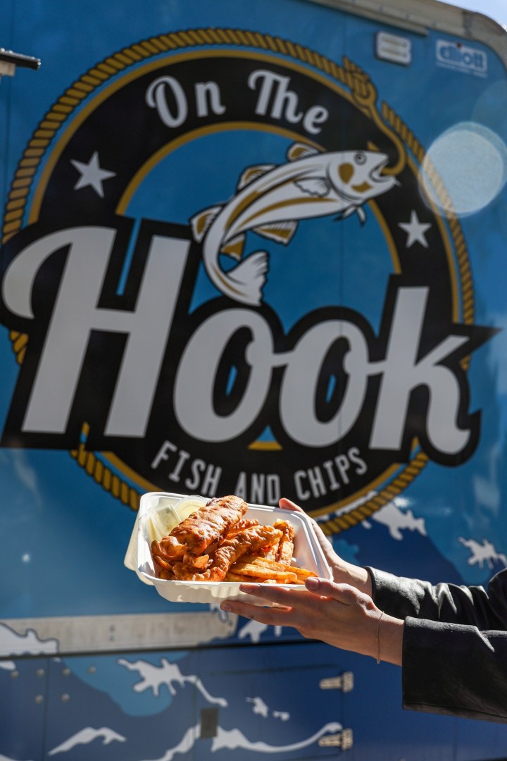 Traveling On the Hook Fish and Chips food truck brings Alaskan