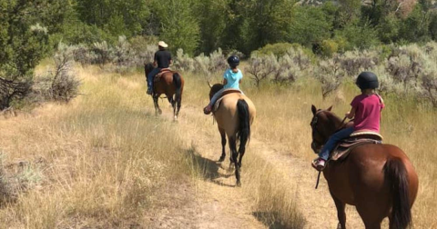 The Guided Trail Ride Through The Idaho Countryside That Shows Off Fall Foliage