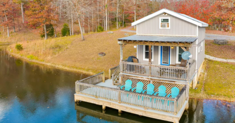 Enjoy A Picture-Perfect Weekend In The Mountains When You Visit This Lakeview Fishing Cabin In Georgia