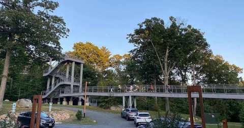 Kean Skylands Has A Gorgeous Canopy Walk You Can Only Find In New Jersey