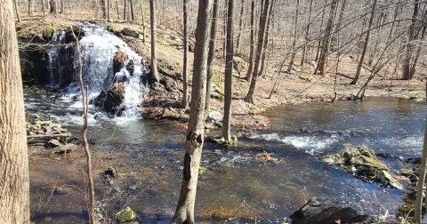 The Turkey Mountain Via Red And Yellow Trail Is One Of The Best Waterfall Hikes In Indiana