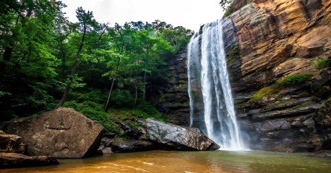 My Soul-Stirring Visit To One Of The Most Beautiful Waterfalls In Georgia
