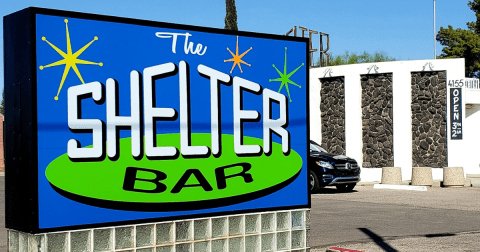 Step Into The 1960s At The Shelter, A Fallout Shelter-Themed Cocktail Lounge In Arizona