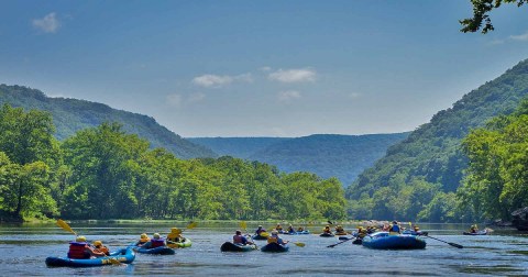 The Family-Friendly National Park In West Virginia Where Kids Raft Free
