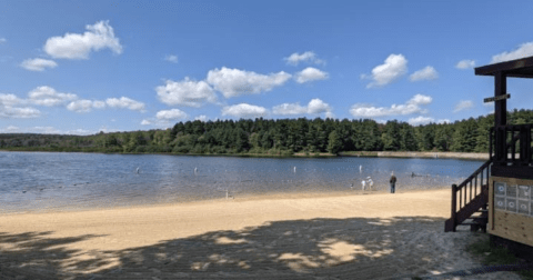 Leave Your Worries Behind When You Take A Day Trip To This Remote Lake In Maryland