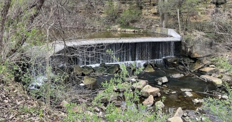 The Union Grove Lake Lower Loop Is One Of The Best Waterfall Hikes In Iowa