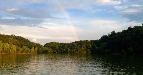 Nolin Lake is a gorgeous, little-known fishing spot in Kentucky