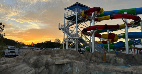 A Waterpark Campground In Michigan, Duck Creek, Belongs At The Top Of Your Summer Bucket List