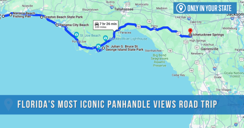 Discover 6 Of Florida's Most Iconic Panhandle Views On This Epic 7-Hour Road Trip