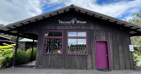 The Winery In Hawaii That Features Magnificent Volcano Wine