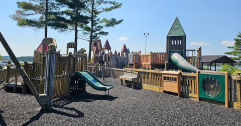 With A Castle Playground And Fishing Pier, This Family-Friendly Park In Wisconsin Is The Best Summer Day Trip