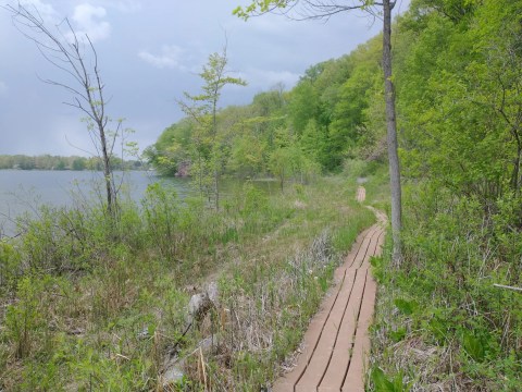 Explore One Of Indiana's Deepest, Cleanest Lakes At Crooked Lake Nature Preserve
