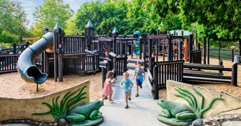 With A Castle Playground, This Family-Friendly Park In Northern California Is The Best Summer Day Trip