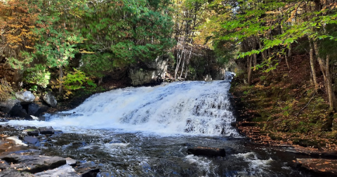The High Falls Trail Is One Of The Best Waterfall Hikes In New York