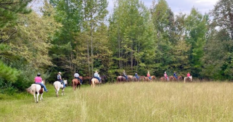 The One Virginia Ranch Where You Can Take Guided Horseback Trail Rides
