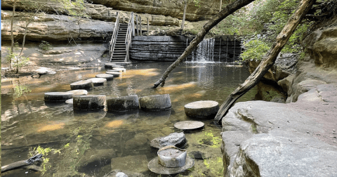 Dells Canyon And Bluff Trail Is One Of The Best Waterfall Hikes In Illinois