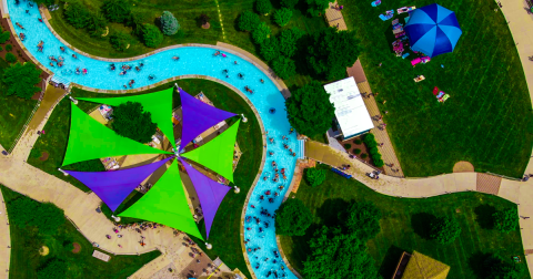 The Quarter-Mile Long Lazy River In Illinois Where You'll Find Us All Summer Long
