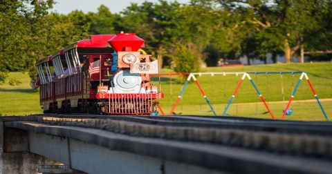 With A Train, Ferris Wheel, And Carousel, This Family-Friendly Park In Oklahoma Is The Best Summer Day Trip