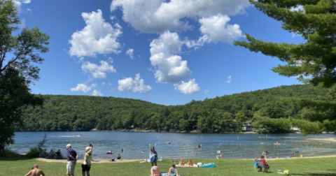 With A Children's Playground And Beach, This Family-Friendly Park In Vermont Is The Best Summer Day Trip