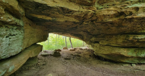 The Gobblers Arch Is A Hidden Sandstone Formation In Kentucky Worthy Of A Day Hike