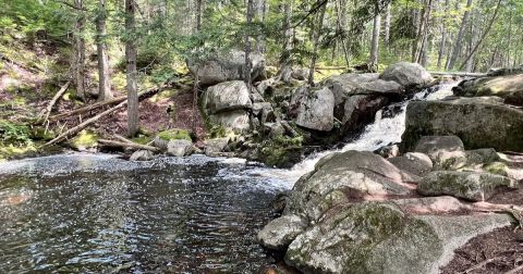 The Peter’s Brook and Three Bridges Loop Is One Of The Best Waterfall Hikes In Maine