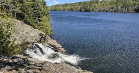 The Basswood/Dry Lake Loop Is One Of The Best Waterfall Hikes In Minnesota