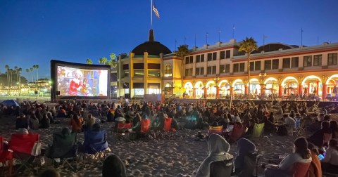 Watch Free Movies Under The Stars This Summer At The Santa Cruz Beach Boardwalk In NorCal